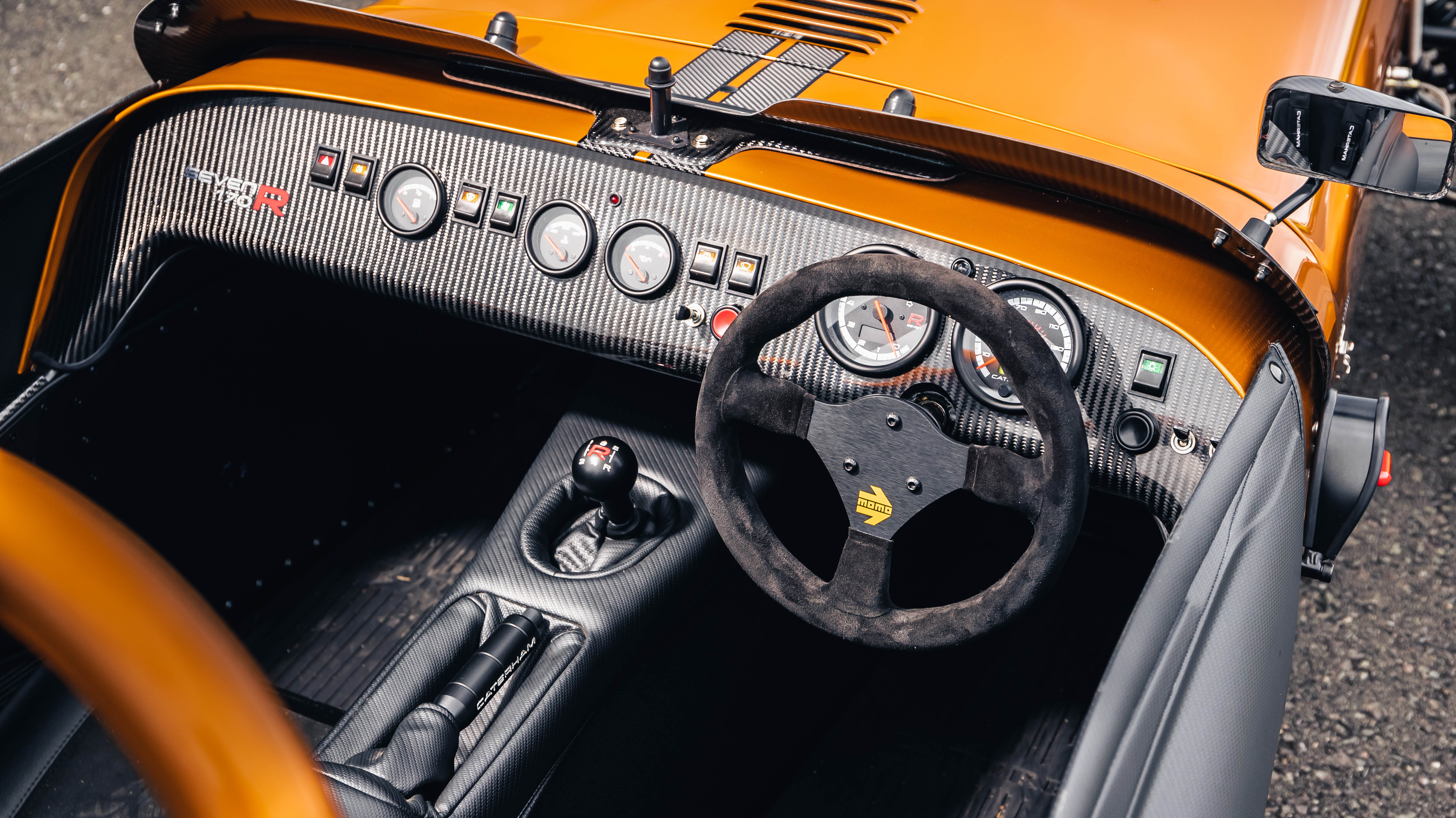 Caterham Seven Interior Layout & Technology | Top Gear